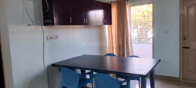 Kitchen Image of 1400 Sq.ft 3 BHK Apartment / Flat for rent in Encore Ramanashree Bluesky Green Woods, Hulimavu Bengaluru for Rs. 40000