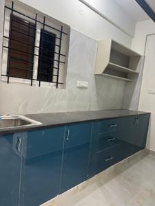 Kitchen Image of 650 Sq.ft 2 BHK Builder Floor for rent in Yemalur Bengaluru for Rs. 39000