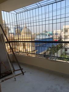 Balcony Image of 1400 Sq.ft 3 BHK Apartment / Flat for rent in  Rainbow Heights, Bailey Road Patna for Rs. 20000