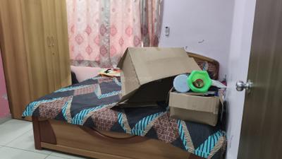 Bedroom Image of 900 Sq.ft 2 BHK Apartment / Flat for rent in Dhyan Residency, Harni Vadodara for Rs. 18000