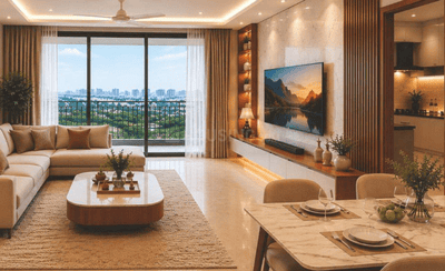 Image of 1836 Sq.ft 3 BHK Apartment / Flat for sale in Devi One Avenue, Panvel, Navi Mumbai for Rs. 20000000