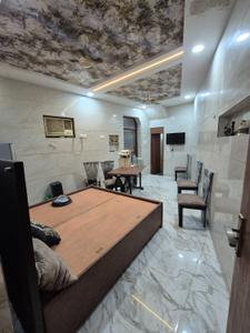 Bedroom Image of 350 Sq.ft 1 RK Builder Floor for rent in Ramesh Nagar New Delhi for Rs. 20000