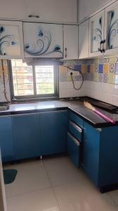 Kitchen Image of 410 Sq.ft 1 BHK Apartment / Flat for sale in Raunak Heights, Kasarvadavali Thane for Rs. 5800000