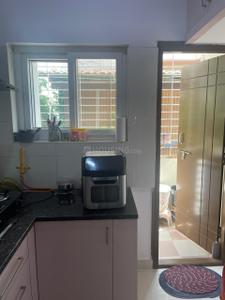 Kitchen Image of 650 Sq.ft 1 BHK Builder Floor for rent in Harlur Bengaluru for Rs. 26500