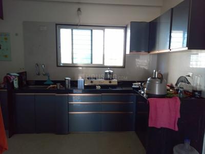Kitchen Image of 1000 Sq.ft 3 BHK Apartment / Flat for rent in London Street Nagpur for Rs. 32000