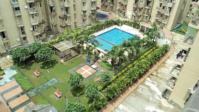 Balcony Image of 1025 Sq.ft 2 BHK Apartment / Flat for sale in Krish Aura, Milakpur Goojar Bhiwadi for Rs. 3550000