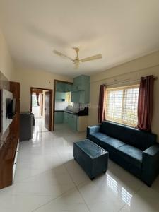 Hall Image of 620 Sq.ft 1 BHK Apartment / Flat for rent in Whitefield Bengaluru for Rs. 28125