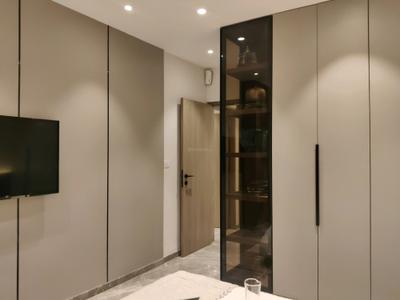 Bedroom Image of 1300 Sq.ft 2 BHK Apartment / Flat for sale in Sheth Avalon, Thane West Thane for Rs. 26000000