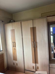 Bedroom Image of 1800 Sq.ft 3 BHK Apartment / Flat for rent in K Raheja Woods, Kalyani Nagar Pune for Rs. 65000