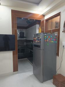 Kitchen Image of 500 Sq.ft 2 BHK Apartment / Flat for rent in Mahavir Enclave New Delhi for Rs. 22000