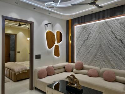 Living Room Image of 1000 Sq.ft 3 BHK Apartment / Flat for sale in Nangli Sakrawati New Delhi for Rs. 8500000