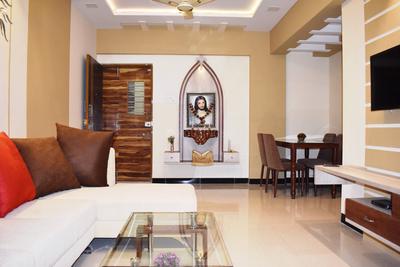 Hall Image of 900 Sq.ft 2 BHK Apartment / Flat for sale in Bhayandar West Mira Bhayandar for Rs. 8600000