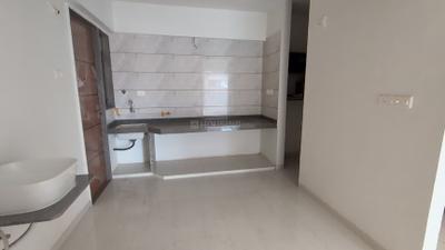 Kitchen Image of 1014 Sq.ft 3 BHK Apartment / Flat for sale in The Atlantis, Zundal Ahmedabad for Rs. 7500000