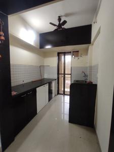 Kitchen Image of 656 Sq.ft 2 BHK Apartment / Flat for rent in Hubtown Akruti Gardenia, Mira Road East Mira Bhayandar for Rs. 30000