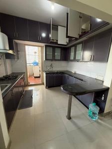Kitchen Image of 1500 Sq.ft 3 BHK Apartment / Flat for rent in Kudlu Gate Bengaluru for Rs. 38000