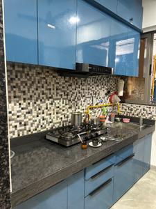 Kitchen Image of 559 Sq.ft 2 BHK Apartment / Flat for sale in Rajvi Aashirvad Heights, Vasna Ahmedabad for Rs. 7000000