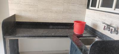 Kitchen Image of 700 Sq.ft 1 BHK Apartment / Flat for sale in Rohit Pinnacle, Thergaon Pune for Rs. 4500000