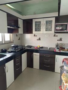Kitchen Image of 1400 Sq.ft 3 BHK Apartment / Flat for rent in Boring Road Patna for Rs. 35000