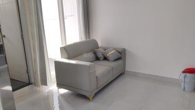 Living Room Image of 600 Sq.ft 1 BHK Apartment / Flat for rent in Brookefield Bengaluru for Rs. 32000