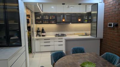 Kitchen Image of 2238 Sq.ft 3 BHK Apartment / Flat for rent in Shivalik Green View, Shantigram Ahmedabad for Rs. 110000