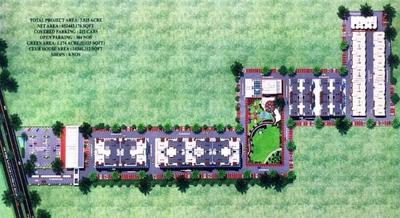 Image of 1950 Sq.ft 4 BHK Apartment / Flat for sale in Sector 115, Mohali for Rs. 12600000
