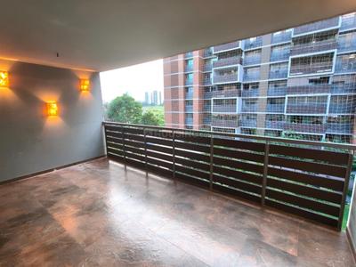 Balcony Image of 3150 Sq.ft 4 BHK Apartment / Flat for rent in Gala Imperia, Gurukul Ahmedabad for Rs. 150000