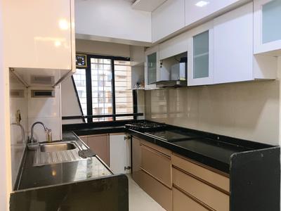 Kitchen Image of 1505 Sq.ft 3 BHK Apartment / Flat for sale in Lodha Palava Lakeside A To H by Lodha Group, Palava Phase 2 Thane for Rs. 13000000