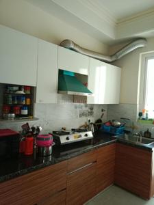 Kitchen Image of 1500 Sq.ft 1 BHK Builder Floor for rent in Sector 56 Gurgaon for Rs. 32000