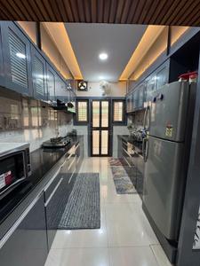 Kitchen Image of 2000 Sq.ft 3 BHK Independent House for rent in Shubh - Laabh Tirumala Greens, Nipania Indore for Rs. 49999