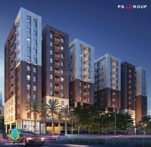 Image of 970 Sq.ft 2 BHK Apartment / Flat for sale in PS Jade Grove Phase 1, Tangra, Kolkata for Rs. 11400000