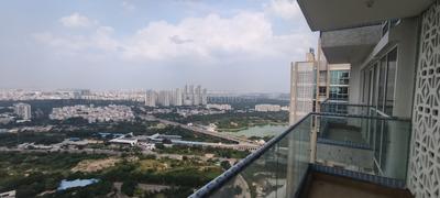 Balcony Image of 2277 Sq.ft 3 BHK Apartment / Flat for sale in Auro Kohinoor, Kothaguda Hyderabad for Rs. 33000000