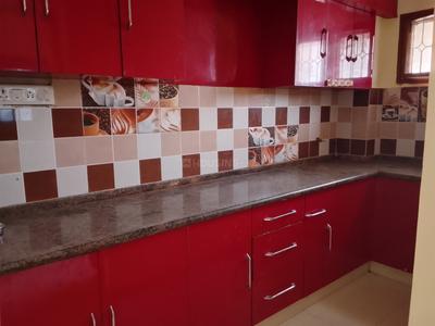 Kitchen Image of 710 Sq.ft 1 BHK Builder Floor for rent in C V Raman Nagar Bengaluru for Rs. 21000