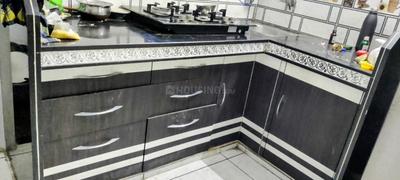 Kitchen Image of 1105 Sq.ft 2 BHK Apartment / Flat for sale in Varni Enterprise Kailash Residency 2, Karadva Gam Surat for Rs. 3000000