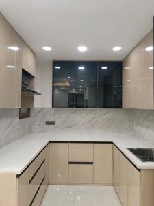Kitchen Image of 1000 Sq.ft 3 BHK Apartment / Flat for sale in Rajpur New Delhi for Rs. 7500000