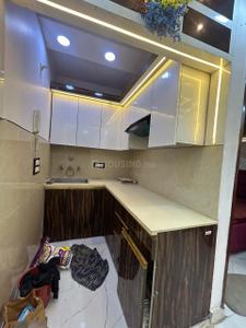 Kitchen Image of 600 Sq.ft 2 BHK Builder Floor for rent in Uttam Nagar New Delhi for Rs. 15000