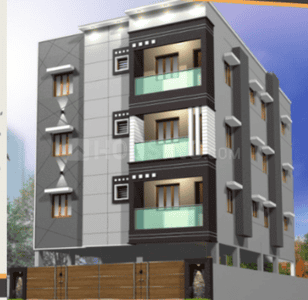 Image of 921 Sq.ft 2 BHK Apartment / Flat for sale in Kolathur, Chennai for Rs. 8500000