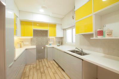 Kitchen Image of 1100 Sq.ft 2 BHK Apartment / Flat for rent in Dhaval Ganga, Bandra West Mumbai for Rs. 225000