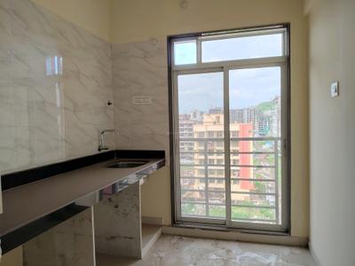 Kitchen Image of 680 Sq.ft 1 BHK Apartment / Flat for sale in Pushpak Nagar Navi Mumbai for Rs. 4625000