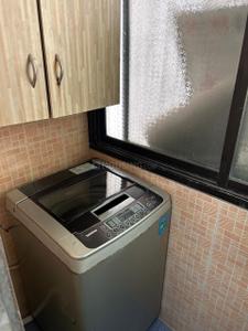 Kitchen Image of 1200 Sq.ft 3 BHK Apartment / Flat for rent in Shree Tirupati Siddeshwar Gardens, Thane West Thane for Rs. 55000
