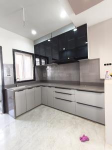 Kitchen Image of 1200 Sq.ft 3 BHK Builder Floor for rent in Bhayli Vadodara for Rs. 55000