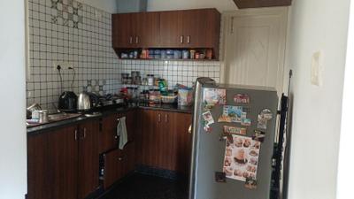 Kitchen Image of 1250 Sq.ft 2 BHK Builder Floor for rent in Horamavu Bengaluru for Rs. 26000