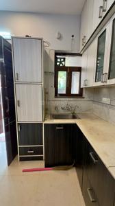 Kitchen Image of 1000 Sq.ft 1 BHK Builder Floor for rent in Palam Vihar Gurgaon for Rs. 18000