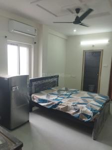 Bedroom Image of 280 Sq.ft 1 RK Builder Floor for rent in Financial District Hyderabad for Rs. 21000