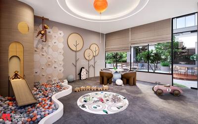 Bedroom Image of 2925 Sq.ft 3 BHK Apartment / Flat for sale in Hilltown The Overa, Koba Gandhinagar for Rs. 13325000