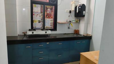 Kitchen Image of 700 Sq.ft 1 BHK Apartment / Flat for rent in Raunak City, Kalyan West Kalyan for Rs. 17000