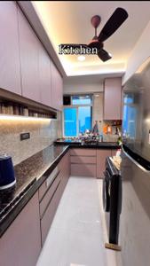 Kitchen Image of 550 Sq.ft 1 BHK Apartment / Flat for sale in Rubberwala Nebula, Bhuleshwar Mumbai for Rs. 18500000