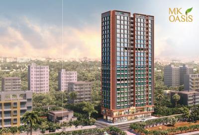Image of 475 Sq.ft 1 BHK Apartment / Flat for sale in M K Oasis, Vikhroli East, Mumbai for Rs. 8000000
