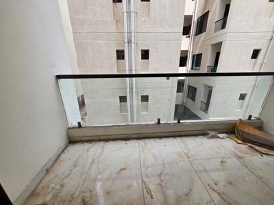 Balcony Image of 1200 Sq.ft 3 BHK Apartment / Flat for rent in Harni Vadodara for Rs. 22000