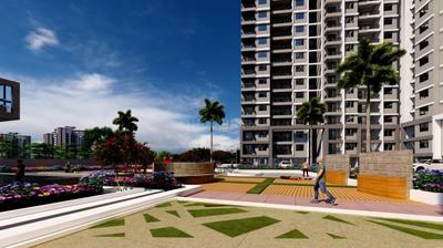 Image of 1128 Sq.ft 2 BHK Apartment / Flat for sale in Saniket The Rising, Kiwale, Pune for Rs. 6000000