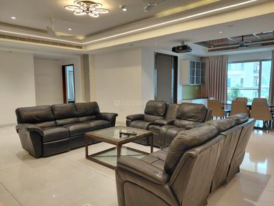 Hall Image of 4394 Sq.ft 4 BHK Apartment / Flat for rent in Jayabheri The Peak, Narsingi Hyderabad for Rs. 400000